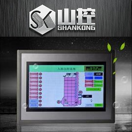 PLC觸摸屏一體機7寸UN2070開關量24入24出