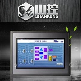 觸摸屏PLC一體機7寸UN2070開關量16入16出